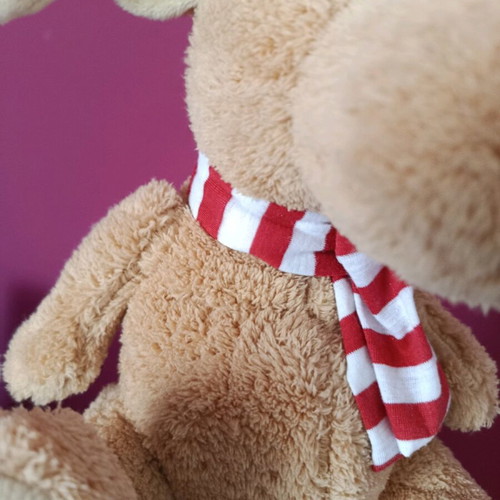 Soft reindeer plush toy like new