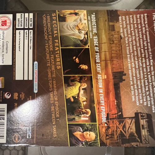 Prison Break boxset season 3 like new, no Greek subtitles