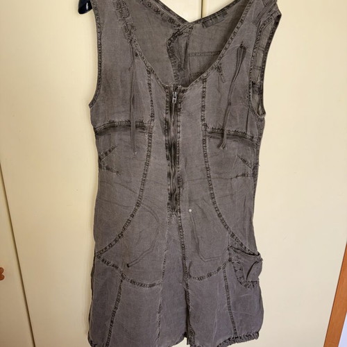 Brown dress size L