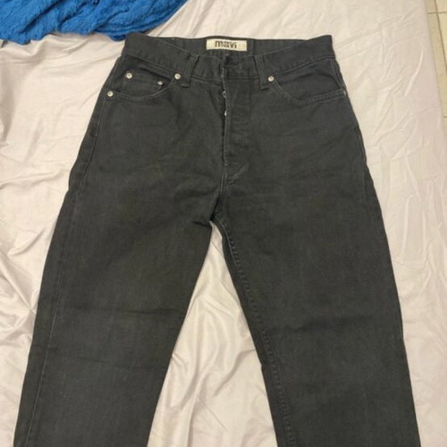 Men's black jeans like new, size L