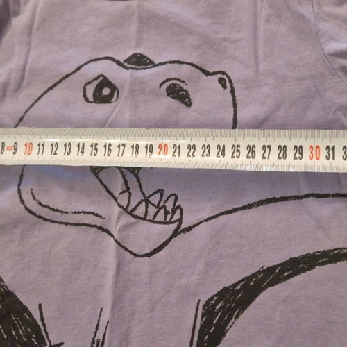 Purple Dinosaur T-shirt H&M like new, size 6-7