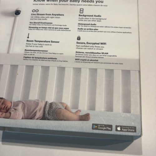 Owlet Baby Monitor new with HD night vision and audio