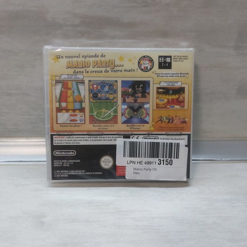 Mario Party DS Nintendo DS game new factory sealed PAL