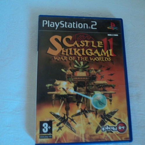 Castle Shikigami 11 War of the Worlds PS2 game used, no manual