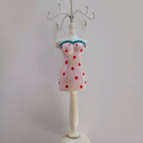 Jewelry stand for accessories like new, pink and white
