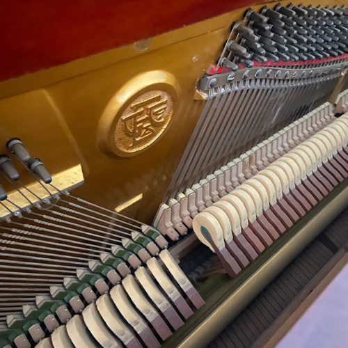 Ekstroms upright piano, authentic factory