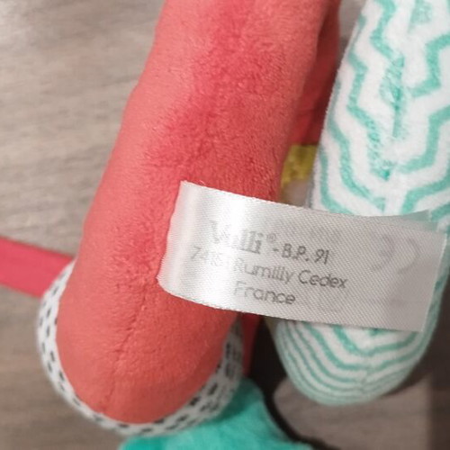 Sophie La Girafe Spiral Baby Toy like new for stroller and crib