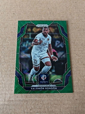 Salomon Rondon Venezuela 2024 Panini Prizm CONMEBOL Copa America Green Wave No. 109 like new