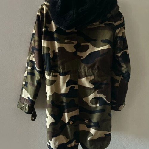 Women's jacket camouflage style like new