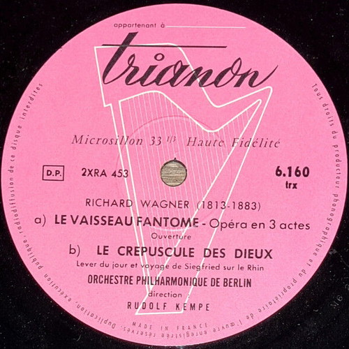 Le Vaisseau Fantôme Tannhäuser Le Crépuscule Des Dieux CD used, classical