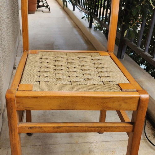 Vintage kitchen chairs used, set of 2