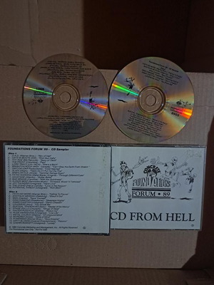 Various Foundations Forum 89 CD From Hell σπάνιο 2xCD metal