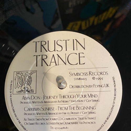 Aban Don vinyl record used, Goa trance electronic
