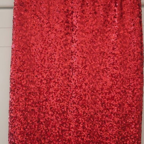 Relish red sequin skirt new, size Medium