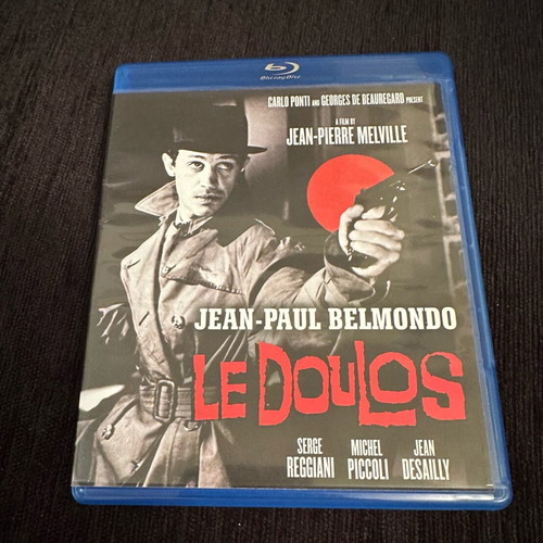 Le Doulos Blu-ray like new with English subtitles, thriller