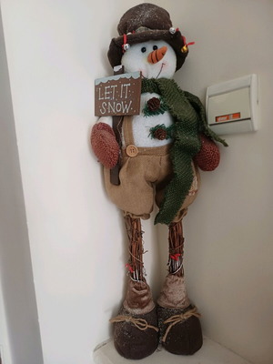 Christmas decorative snowman like new