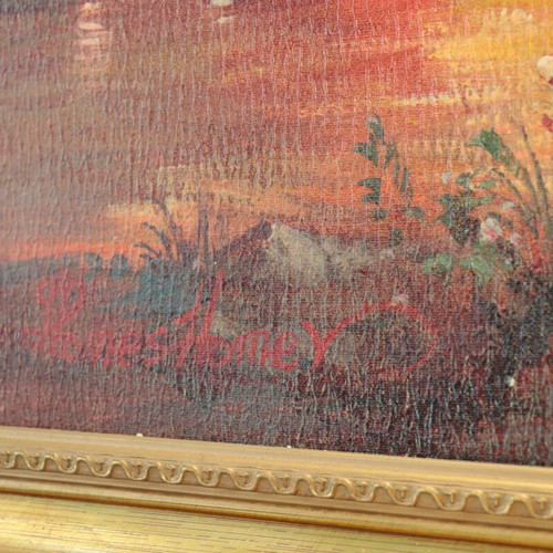 Painting signed by Amsterdam Fine Arts School new