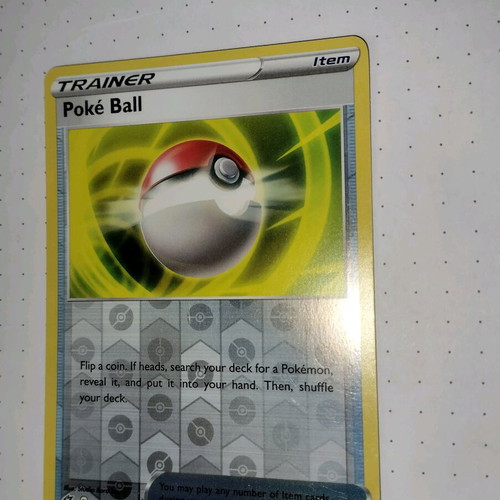 Pokeball Pokemon card like new