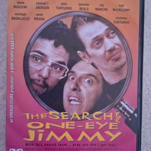 The Search for One-eye Jimmy DVD like new, comedy with subtitles