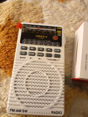 Stereo radio with headphones new