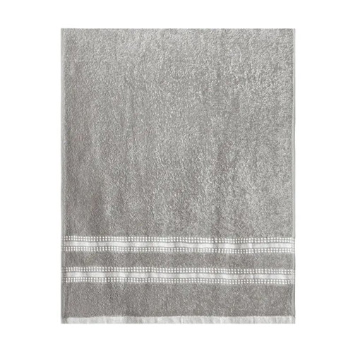 Promise bath towel set 3pcs grey, 100% cotton