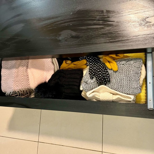 IKEA storage furniture like new with sliding top surface