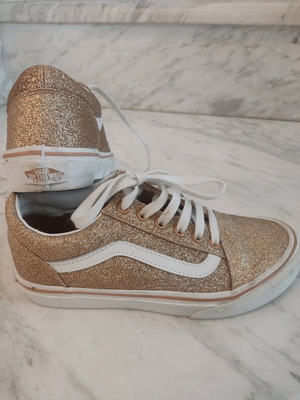 Παιδικά παπούτσια Vans gold σαν καινούρια