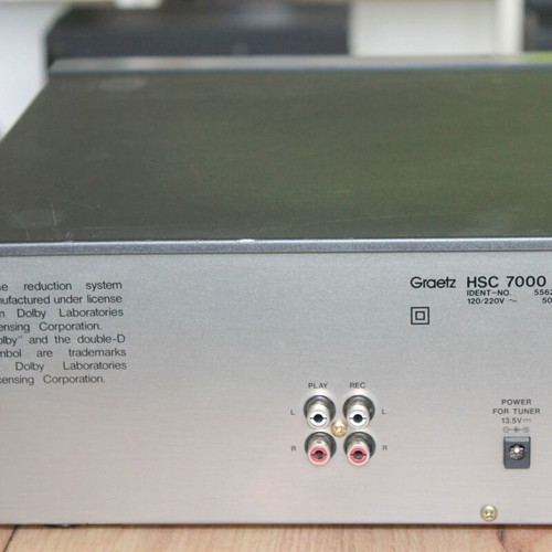 Graetz HSC-7000 cassette deck used, works properly