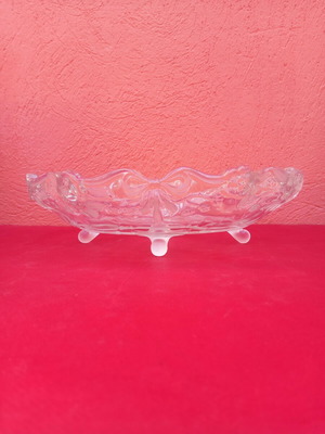 Crystal fruit bowl