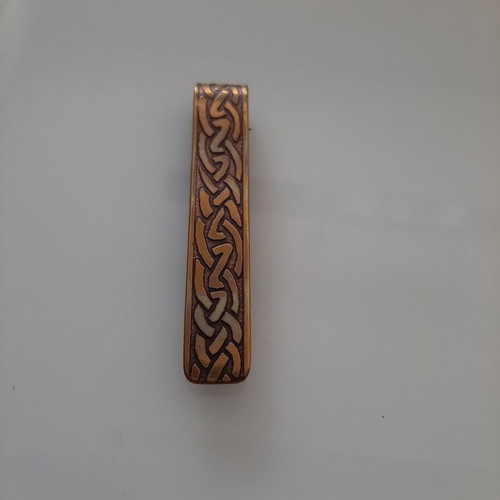 Money clip 14K gold Celtic new