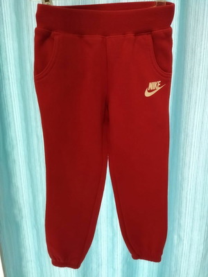 Nike спортен екип за момиче 2-3 години 90-96см червен нов
