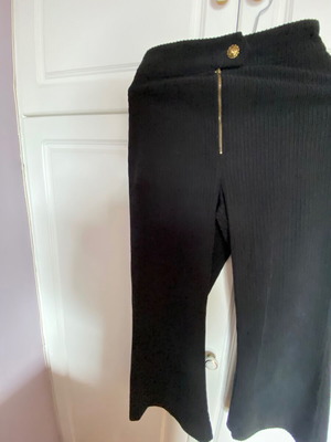 Nidodileda corduroy pants black like new, size S