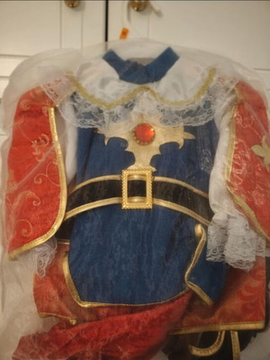 Children's musketeer costume for 1 year old new