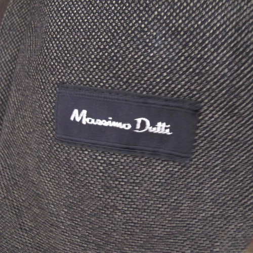 Massimo Dutti men's blazer size L cotton brown like new