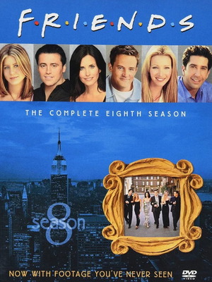 Friends The Complete Series Eight Box Set like new, DVD with subtitles