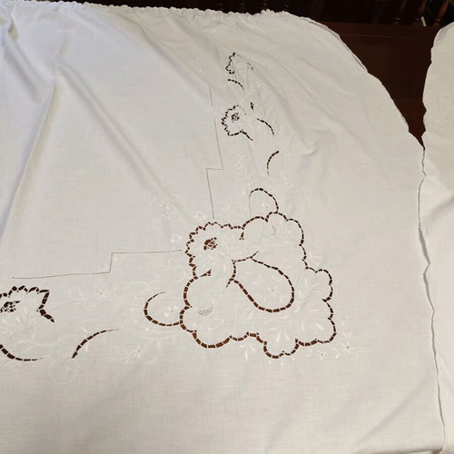 Handmade cut curtains like new