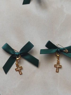 Baptism favors pack of 60, dark green