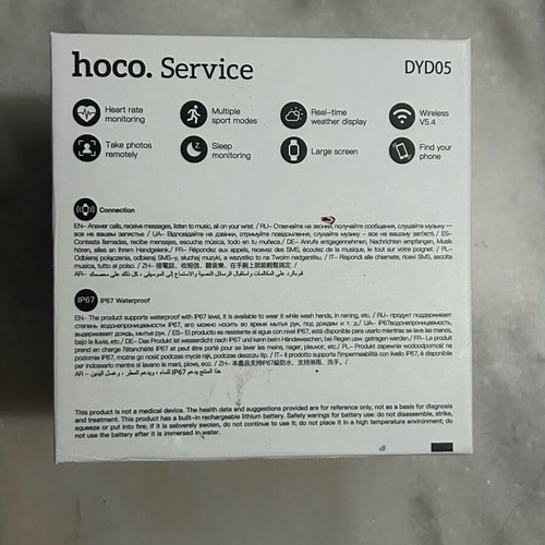 Hoco. WATCH DYD05 Smart Watch with TWS Headset like new