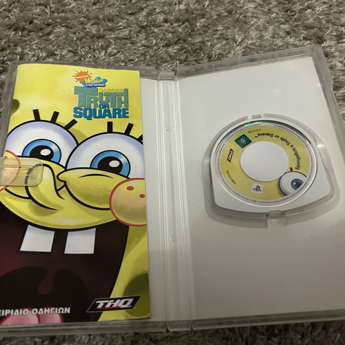 SpongeBob’s Truth or Square PSP video game like new