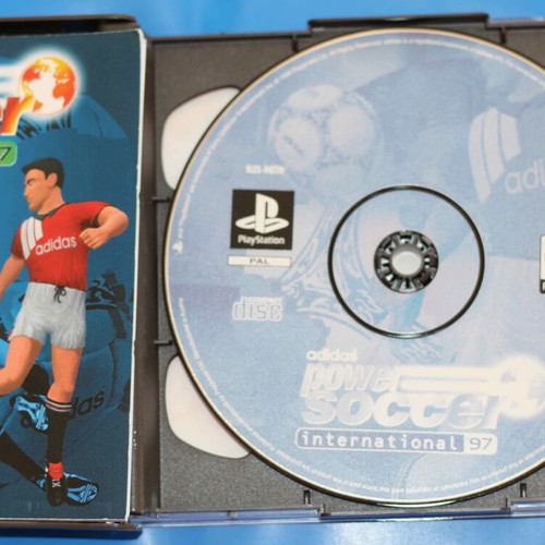 Adidas Power Soccer International '97 PlayStation 1 used with booklet