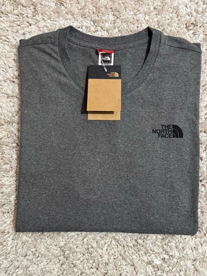 T-shirt The North Face γκρι XL καινούργιο 50% βαμβάκι 50% πολυέστερ