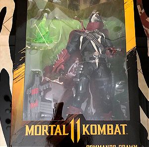 COMMANDO SPAWN 12 inches FIGURE from MORTAL COMBAT II new SEALED DELUXE FIGURE
