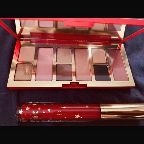 Estee Lauder eyeshadow and lip gloss set new