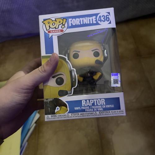 Raptor Funko Pop Fortnite vinyl figure, brand new