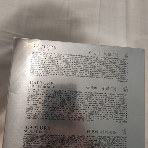 Dior Capture Sculpt 10 face cream set, 3 pieces