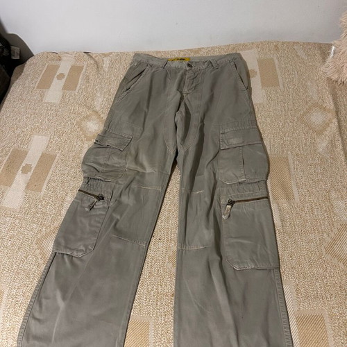 Pants with pockets like new, gray, size M