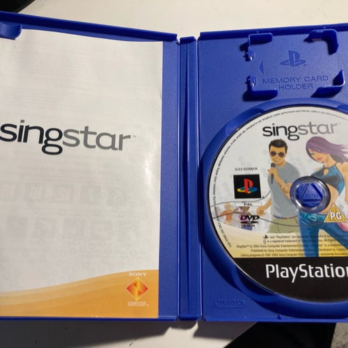 Singstar for PlayStation 2 used
