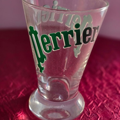 Perrier glasses new, pack of 12 pieces