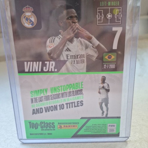 Vini Jr Unbeatable Panini card