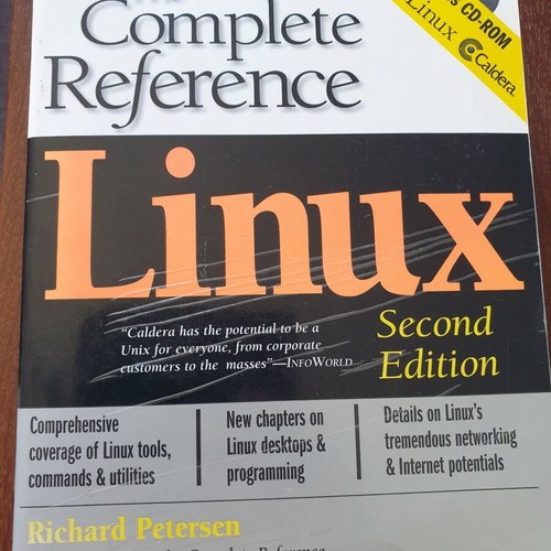 6 computer books for Linux and programming, set